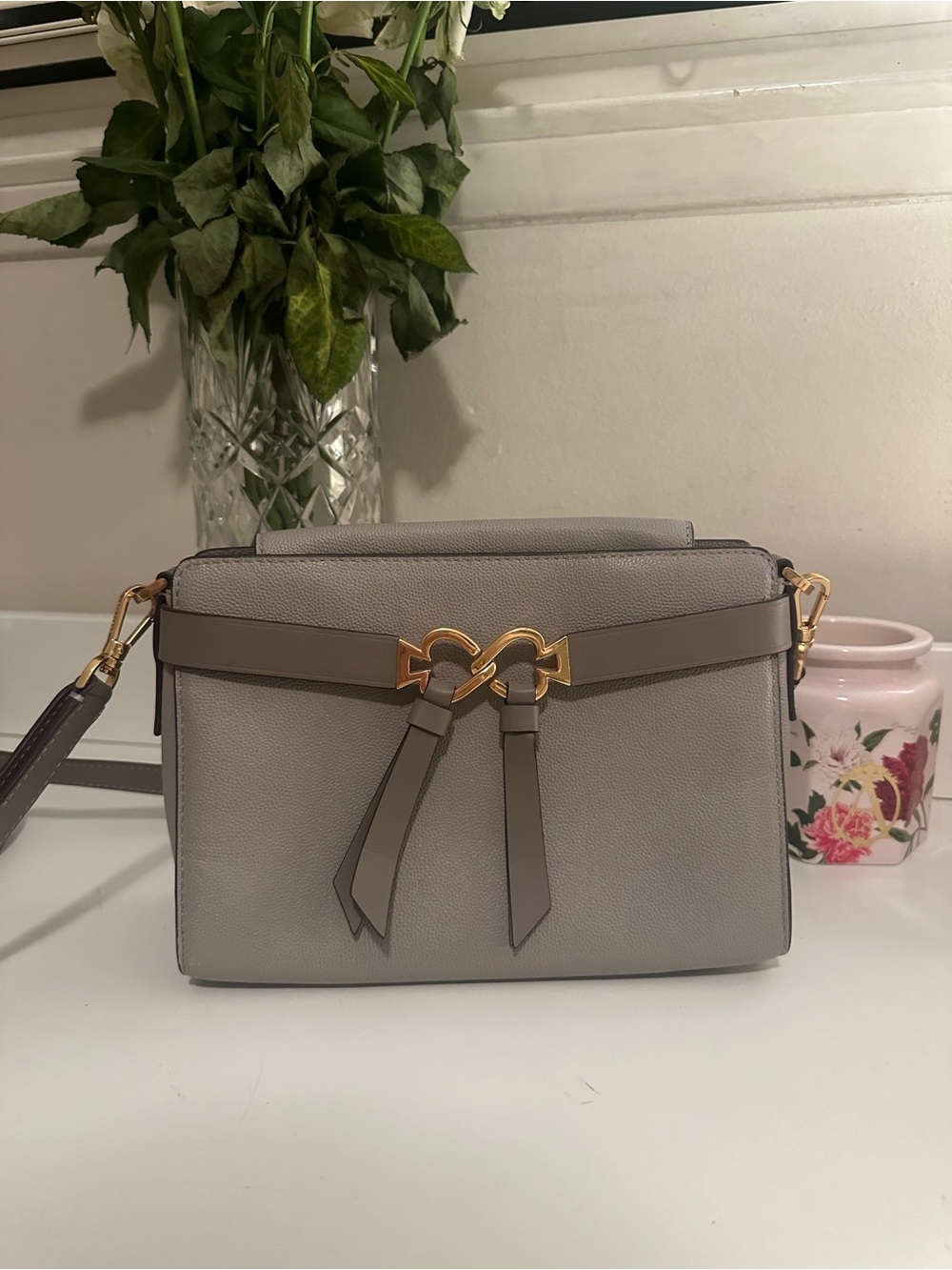Kate Spade New York Crossbody Bag with Gold Accents